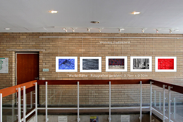 Vera Bonsen: Ausstellung - between the lines, 2012