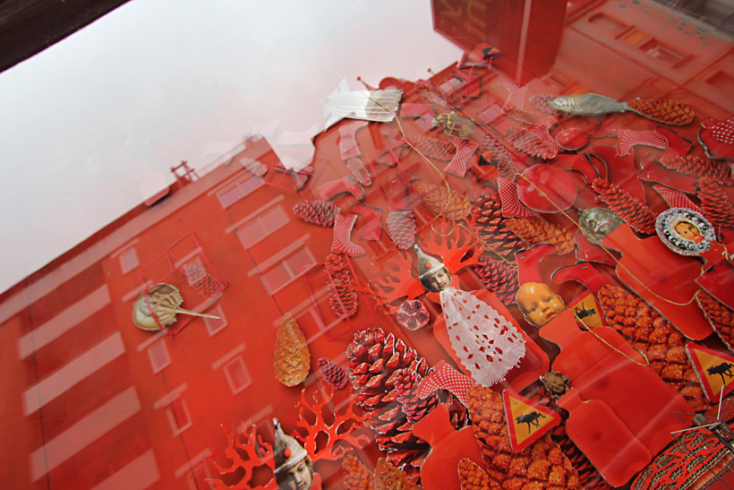 Vera Bonsen: Fensterkunst - Weihnachtsfenster 2016