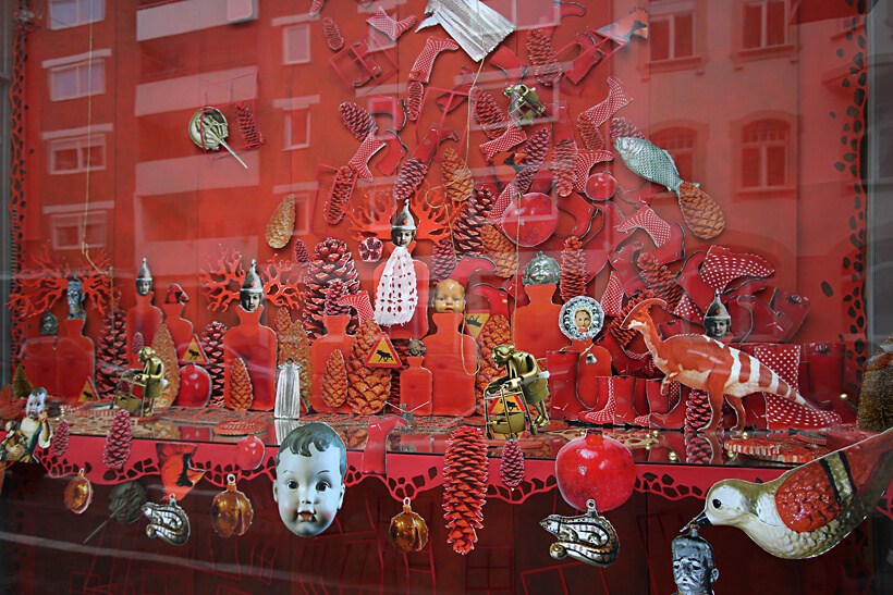 Vera Bonsen: Fensterkunst - Weihnachtsfenster 2016