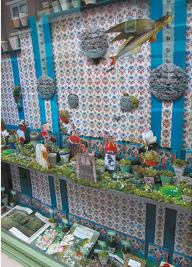 Vera Bonsen: Fensterkunst - Gartenfenster