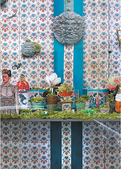 Vera Bonsen: Fensterkunst - Gartenfenster