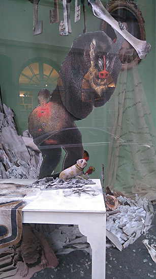 Vera Bonsen: Fensterkunst - Augustinergasse