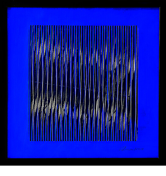 Papierarbeiten: di.a.phan blue 5