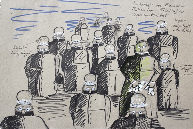 Vera Bonsen: Theater - Eduard auf dem Seil